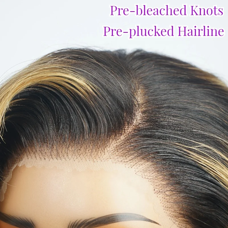 Royce 2024 New Products 13x4 Transparent Swiss Lace Bob,Wholesale Gold Color Short Curly Lace Frontal Bob Wigs