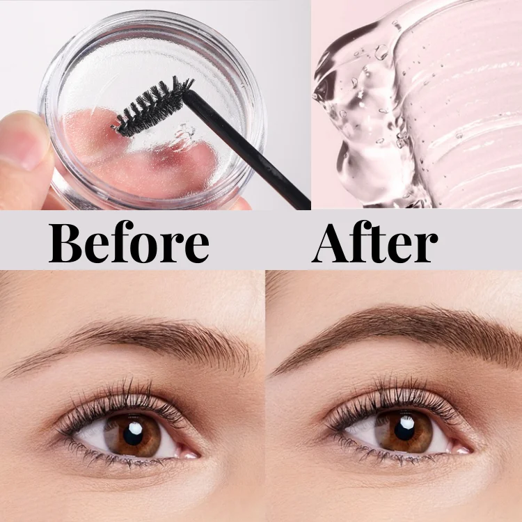 Wholesale Private Label Cruelty Free Vegan Clear Eyebrow Soap Eyebrow Enhancer Cream Long-lasting shaping wax soap for eyebrows