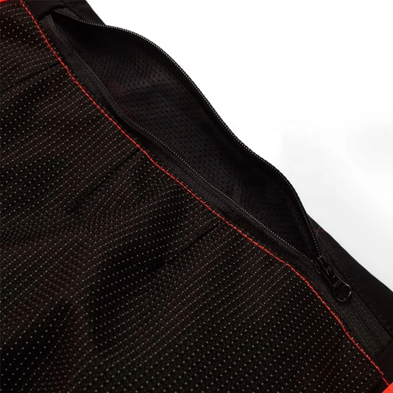 Hi-Vis Stretch Trousers for Women Airport Safety Work Pants with Segmented Reflective Tape