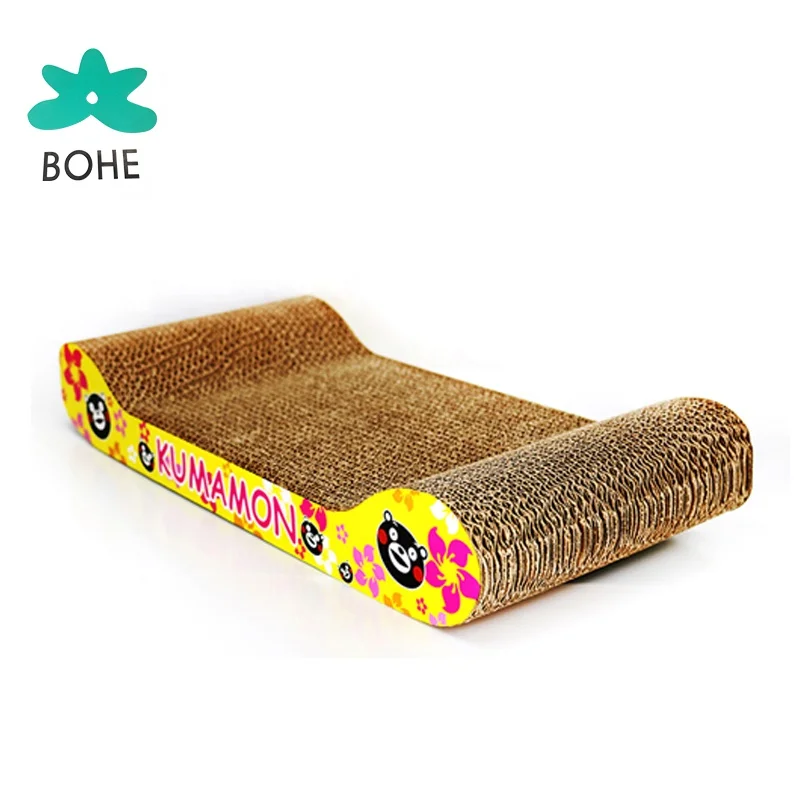 
LUVP+K 2019 new products custom cardboard cat scratcher board receive OEM/ODM 