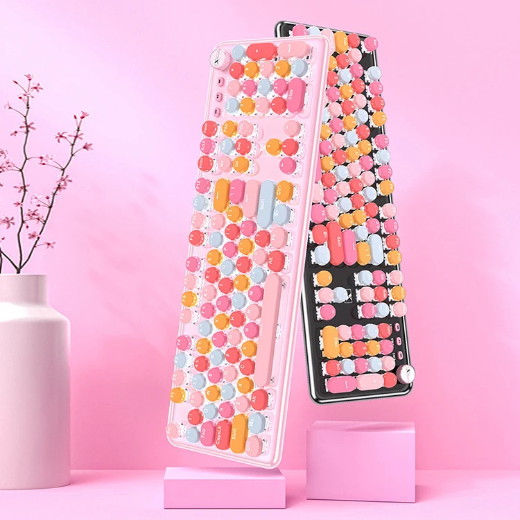 Custom Cheap Gaming USB Type Writer Mechanical Keyboard And Mouse  Combo Kit And Mouse