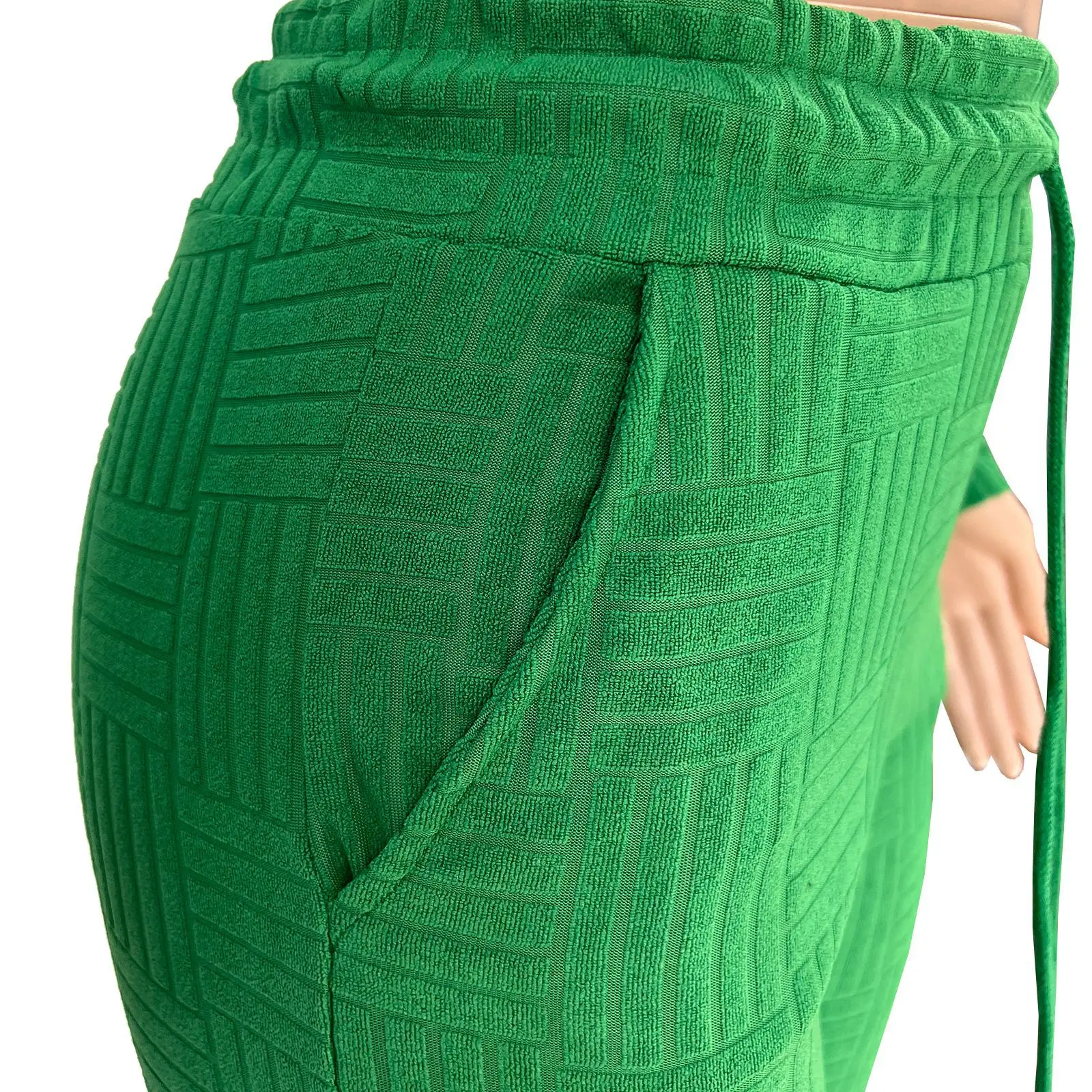 2022 Wholesale Clothes Sweatpants Two Piece Sets Fall Crop Jacket Outfits Towel Clothing 2 Piece Pants Jogger Set