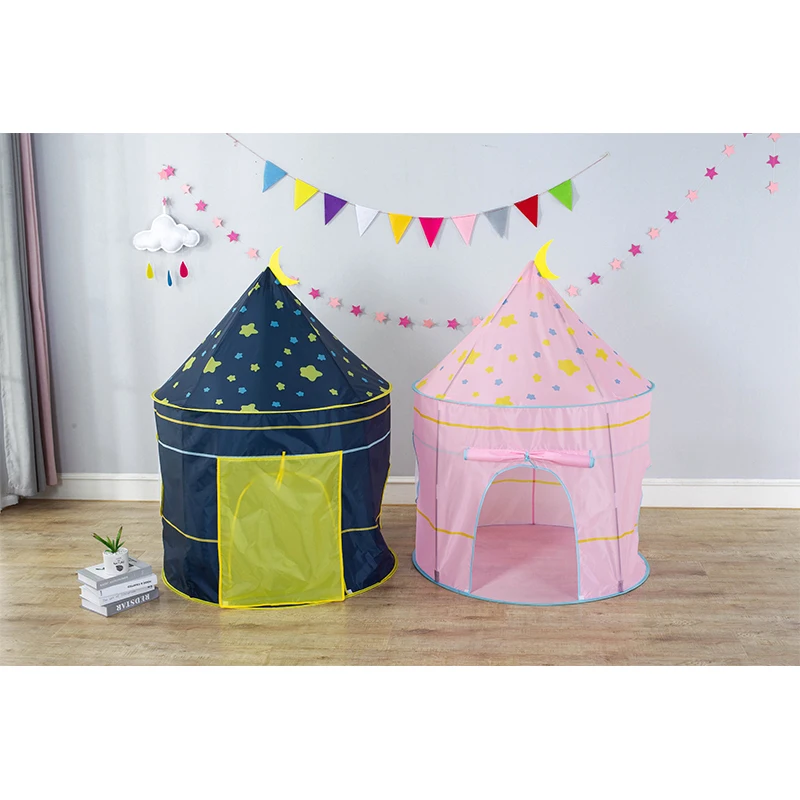 New design toy tent discovery kids construction playground castle