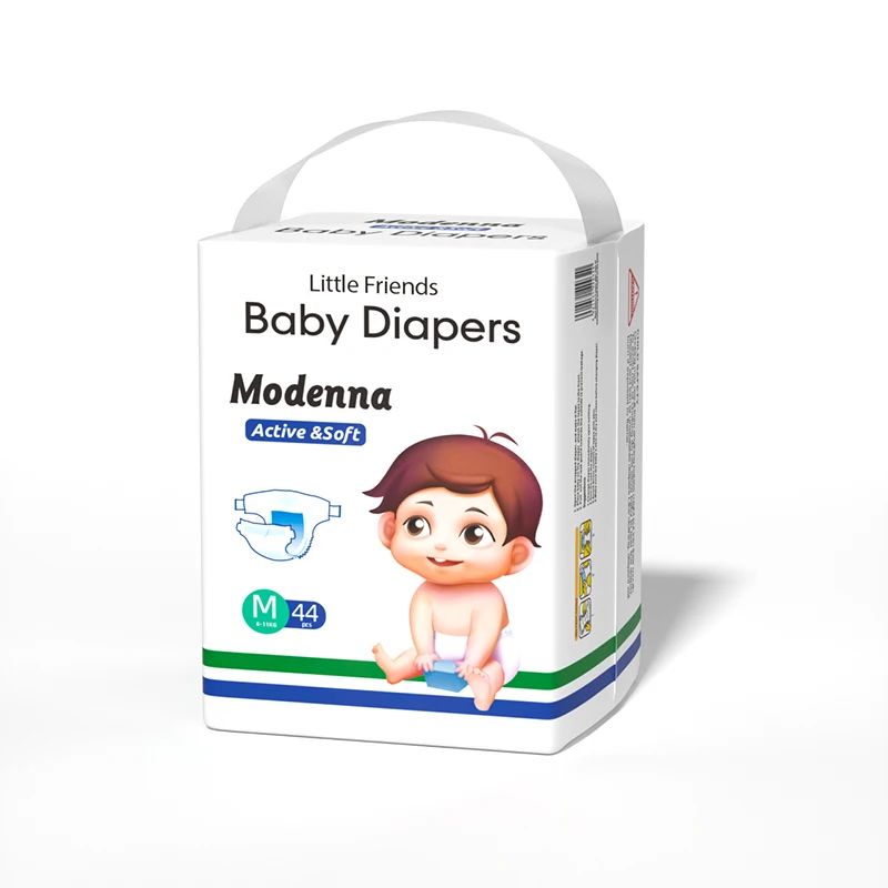 Оптовая продажа дышащие одноразовые Супермягкие детские подгузники
