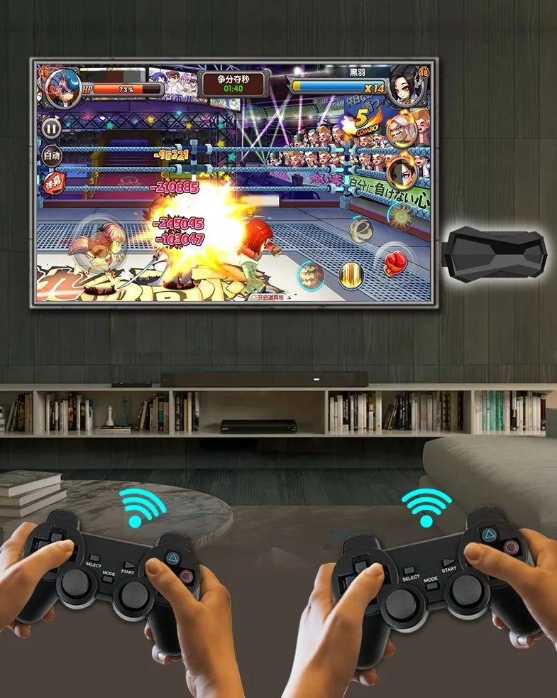 Free Wireless Controller 4K Family TV Video 2 Player 6888 Arcade Games Video Juegos  Consolas De Juegos Video Consola