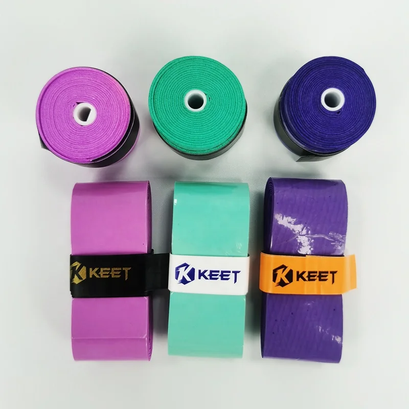 Overgrip  Exrta Thin High Quality Tennis Grip For Factory Wholesale Sticky Logo Custom Stickness And Non-slip