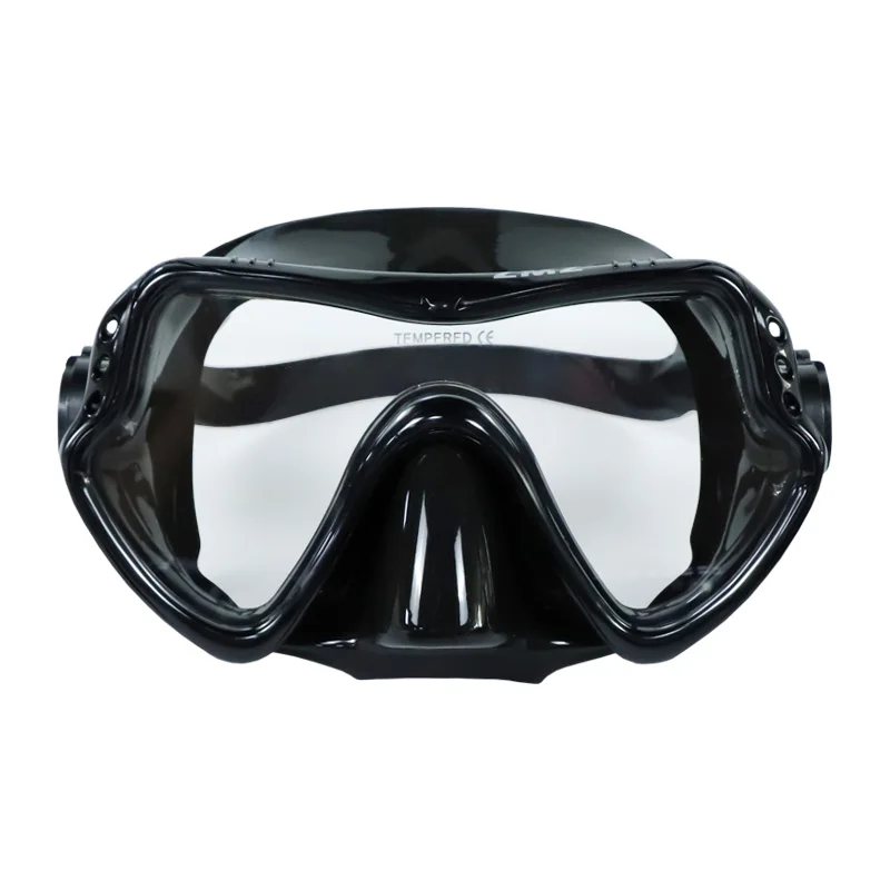 Swim equipment Tempered Lens Swimming Goggles Single Len Mask Scuba Diving mask