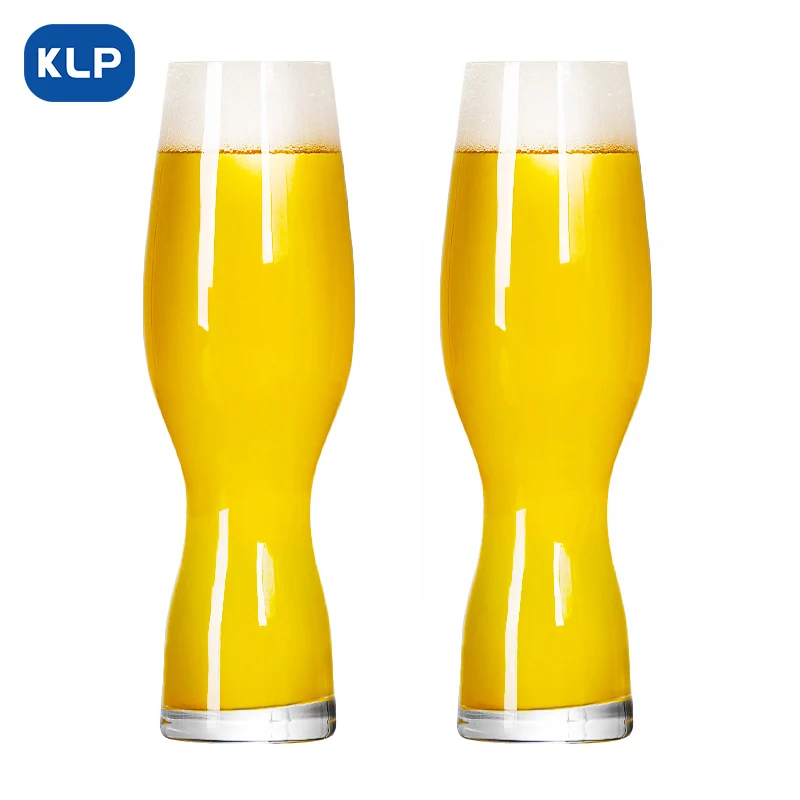 KLP ice cubes beer Mug with Large Freezer Beer Drinking Glasses for Juice