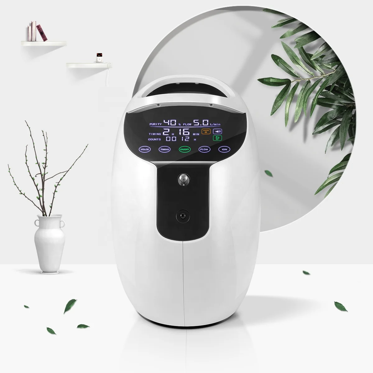 
Factory direct portable travel concentrator Electric oxygen generator medical equipment with 100% safety 