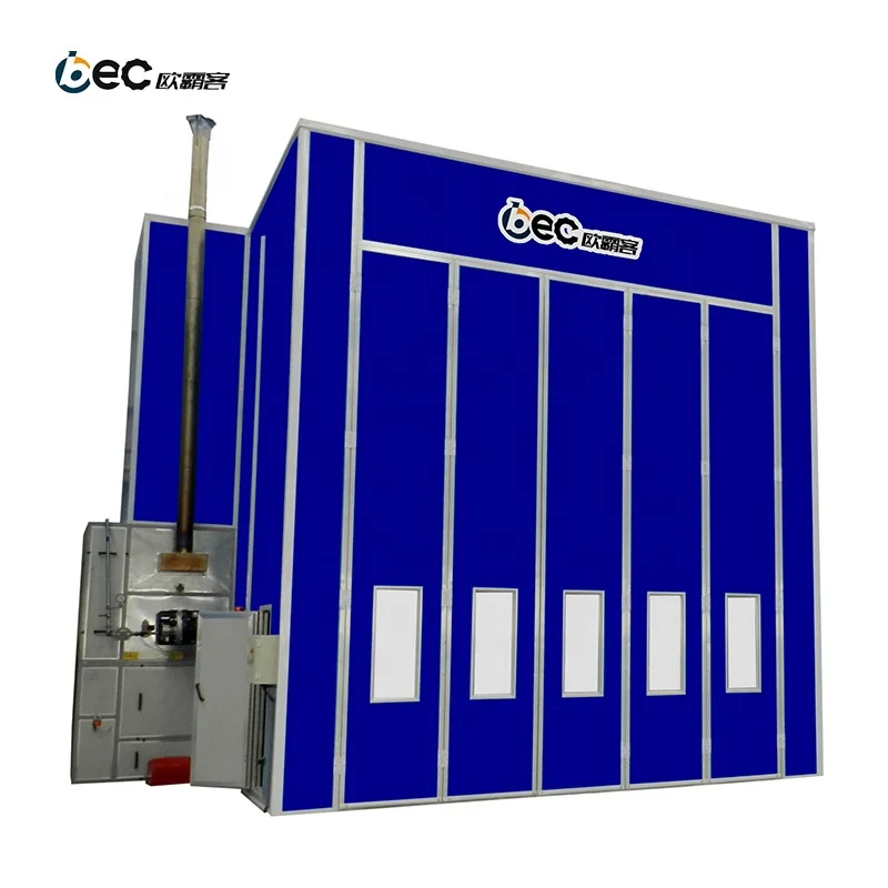Painting cabin for trucks/planes/trains paint oven spray paint booths for bus with high quality van/trailer paint cabin