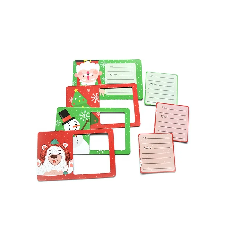Christmas Gift Reusable Magnetic Picture Frame Photo fridge magnet