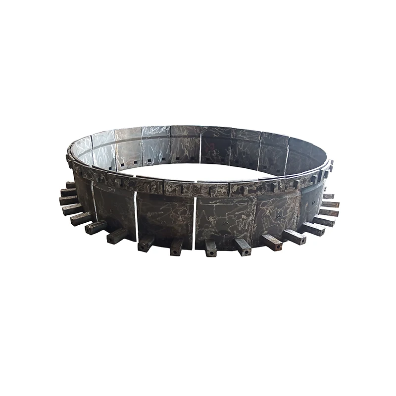 Цементный завод подогреватель повесить ломтик конический рукав автомобильной камеры пластина