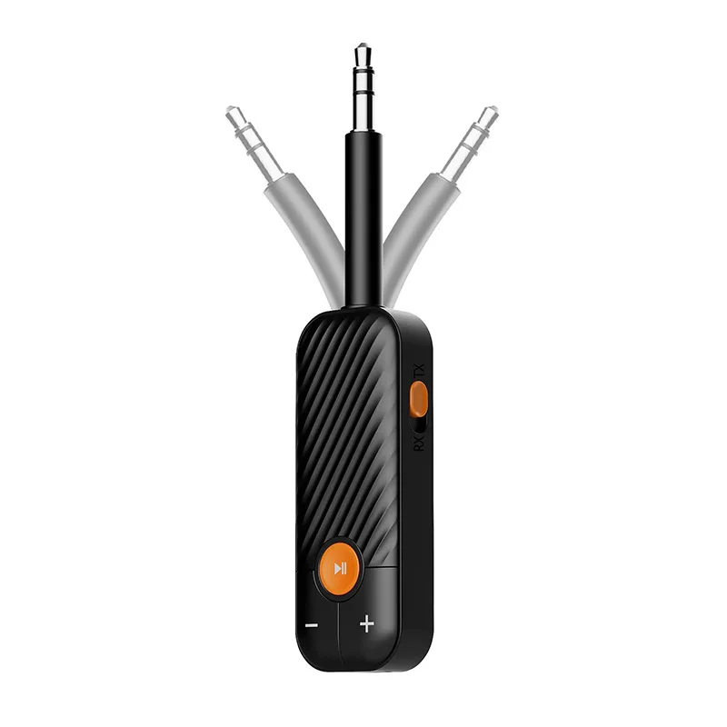 2023 HG Прямая продажа с фабрики 2 в 1 3 5 мм AUX беспроводной BT5.2 bluetooth аудио передатчик для самолета