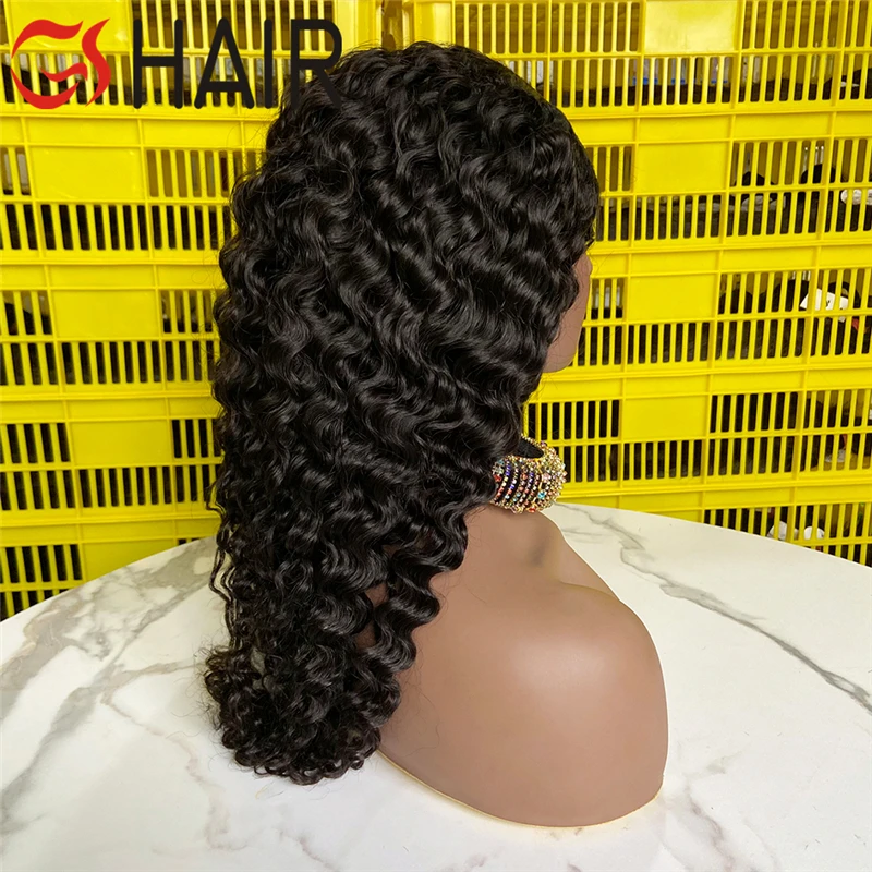 Custom HD 13X6 Lace Frontal Wig, Wholesale Brazilian Virgin 150% 180% HD Full Lace Human Hair Wigs, Pixie Virgin Lace Wig 13x6