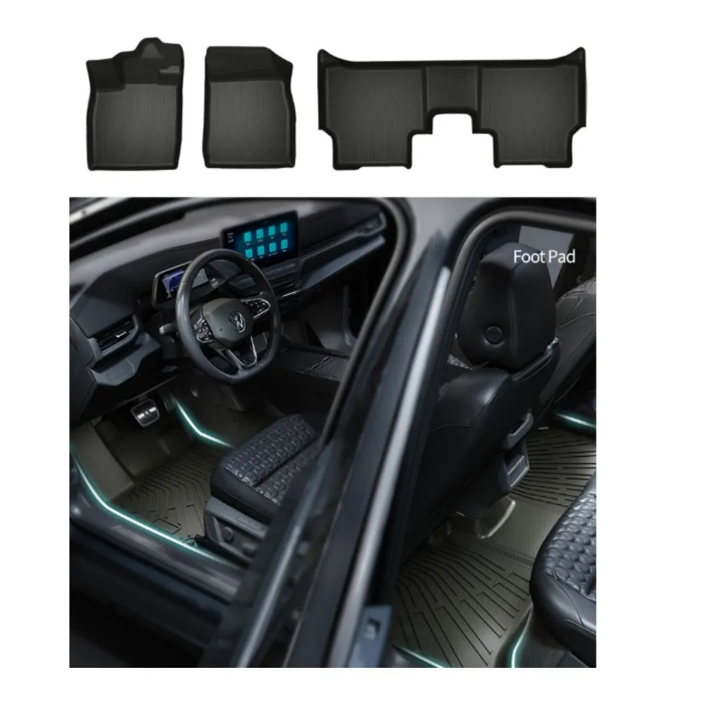 All Weather Material TPE  Trunk Mats  Interior Modification Accessories Volkswagen Id.4 Floor Mats
