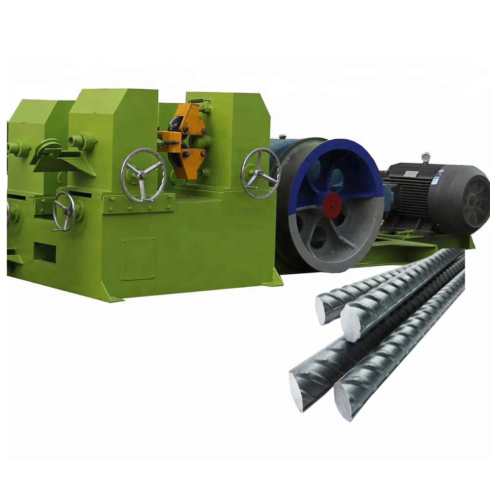 low cost Steel rebar cold rolling equipment, cold rolled machine for making ribbed rebar