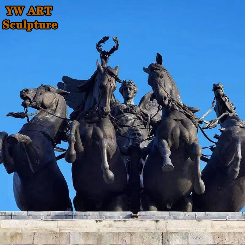 Customize Abstract Life Size Bronze Pegasus Statue Flying Horse Sculpture