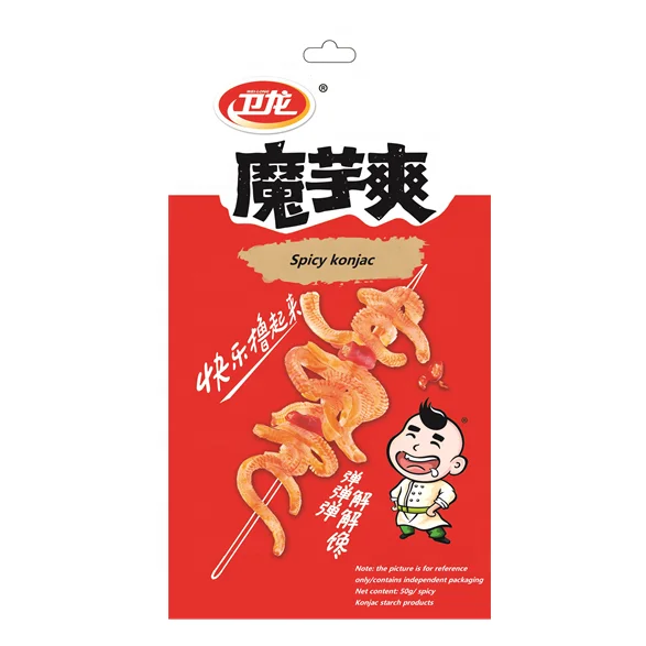 Chinese small vegetarian hair belly products spicy snacks low calorie low fat food