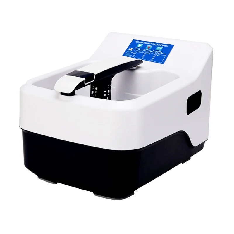 Factory portable pedicure basin  electric ionic detox massage bucket air bubble foot spa bath massager machine