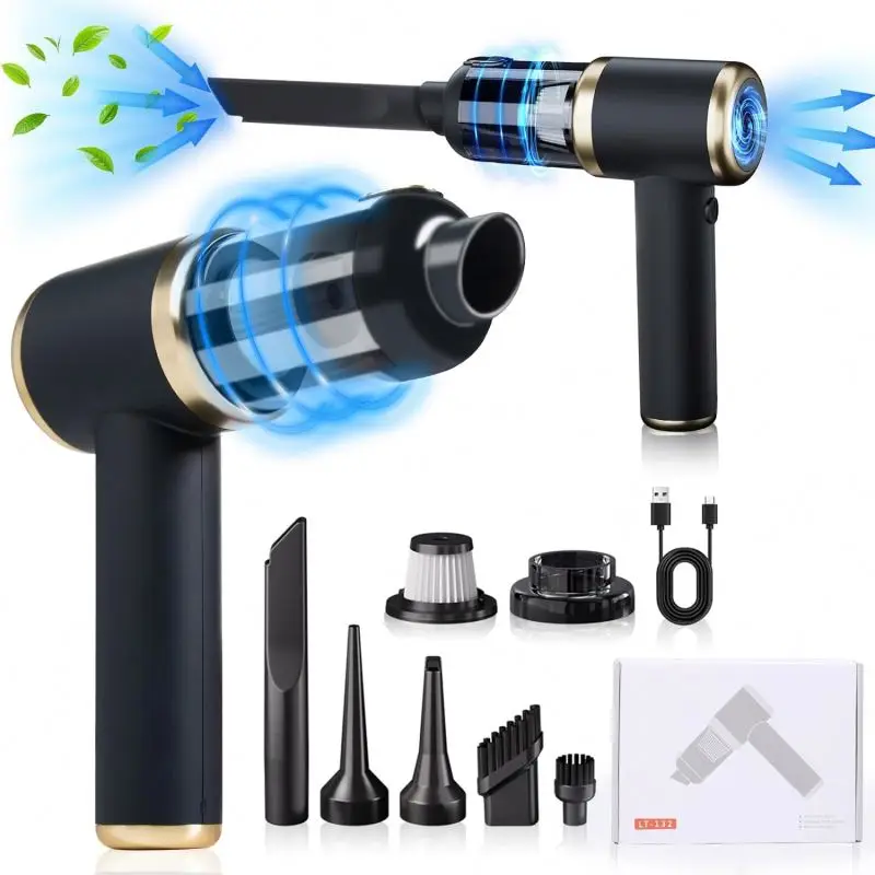 new design HL132SH Portable Car Vacuum Cleaner Wireless Handheld Mini Vaccums  Car vacuum cleaners wireless mini vacuum cleaners