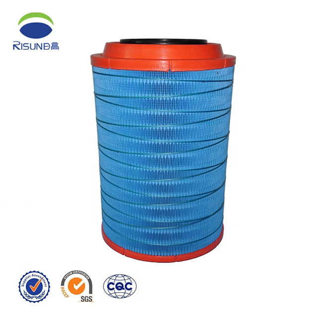 YK2841U1-F Paper PU media the Tractor Truck  air Filter Replacement