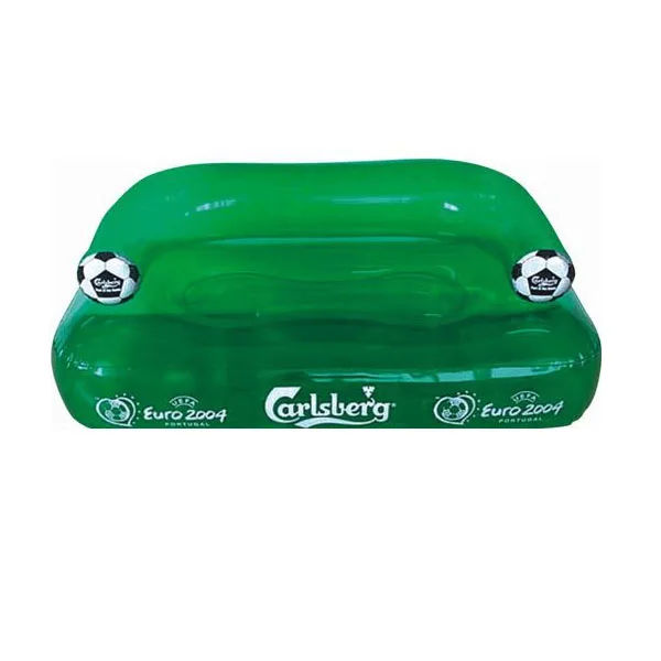 Portable Modern Inflatable Furniture Double Seat Chair Transparent Bubble Inflatable Sofa