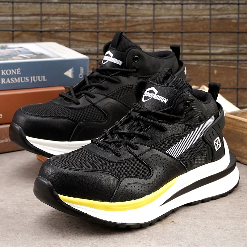New Arrival Mountaineering Breathable Steel Toe Boots Sport Safety Shoes for Men Working Industrial Price Industrial Outdoor