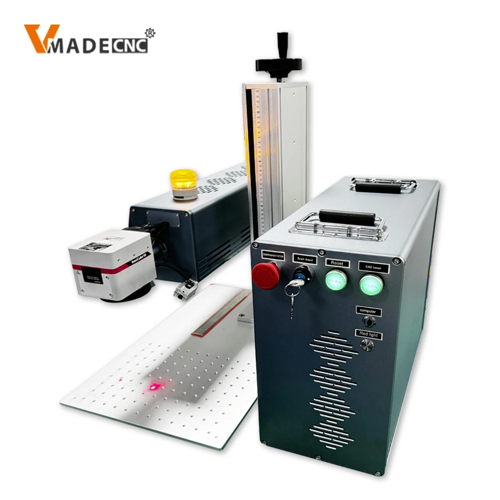 co2 laser marking machine RF Davi 40W / 50w/60w/100w/250 Watts for Rubber Wooden/Bamboo/MDF/Plywood/Plate Marker engraver