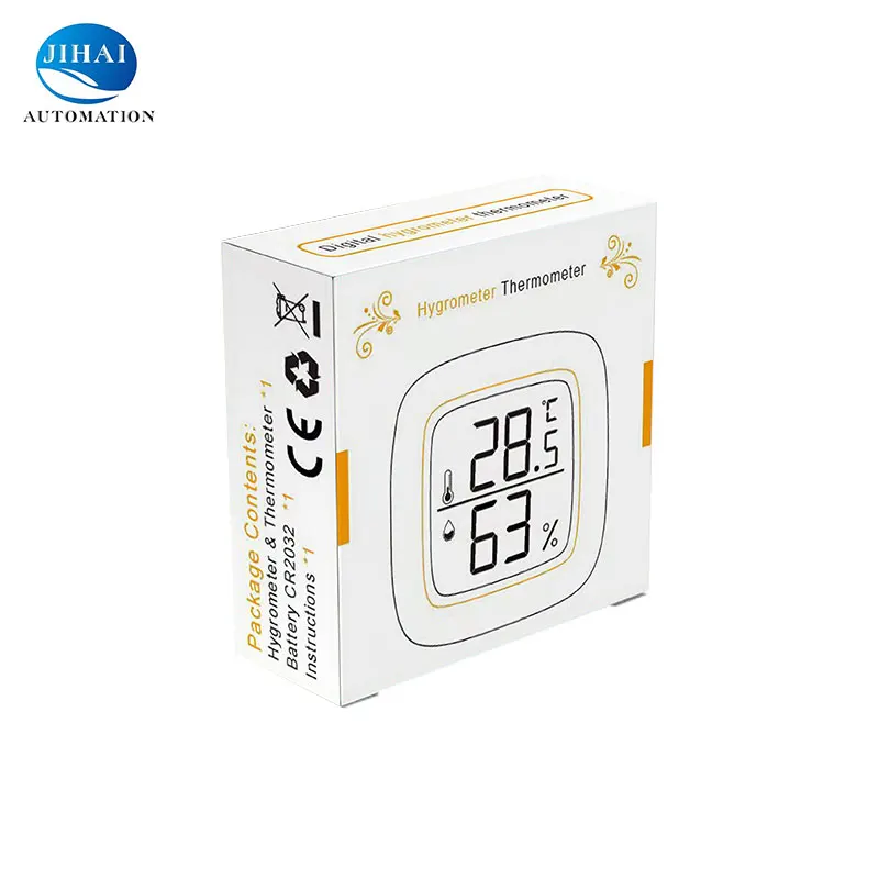 Hang Strong Stick Temperature Humidity Meter Mini Portable Indoor Thermometer Hygrometer With Magnetic Suction