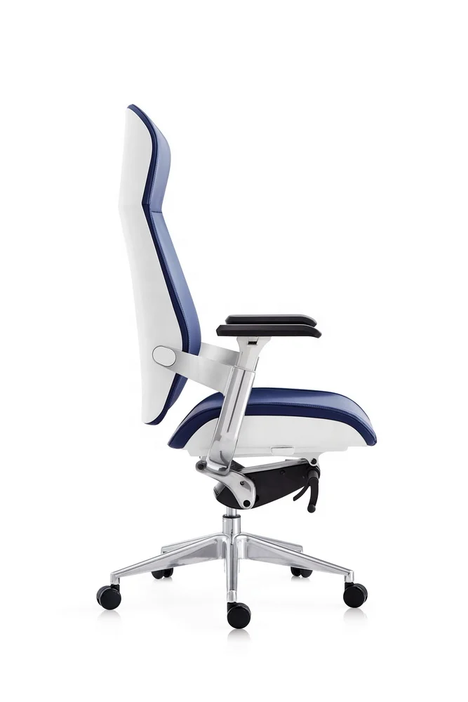 Hot Selling Executive Leather Manager Office Chair With Adjustable Headrest
