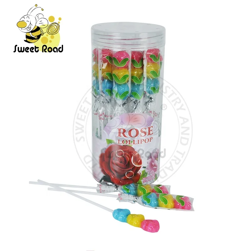 Три цвета розовый леденец