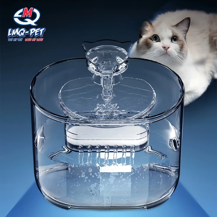 Automatic Electric Pet Smart Drink Fountain 2.2L Cat Water Filter Drinking Water Dispenser Fountain For Pets Dog Cats