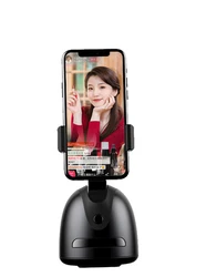 Face Tracking Cell Mobile Phone Holder Desktop Phone Stand with 360 Rotate Smart Object Track Camera Cradle for iPhone Android