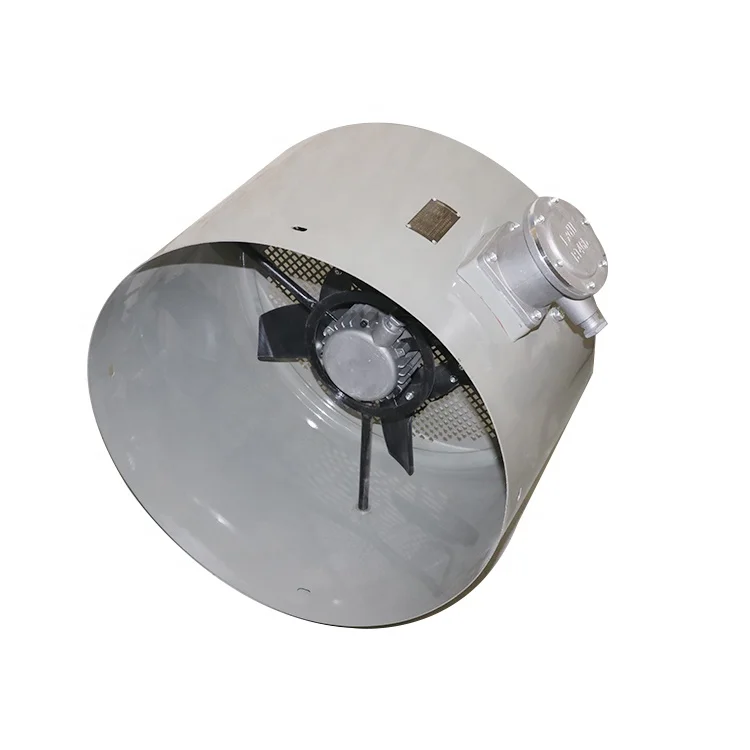 Explosion Proof 380v 3 Phase Round Industrial Exhaust Frequency Cooling Axial Flow Fan