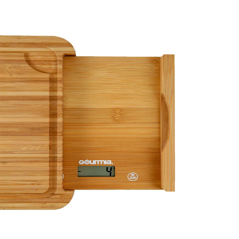 Wholesale natural organic eco-friendly large cutting board scale bamboo