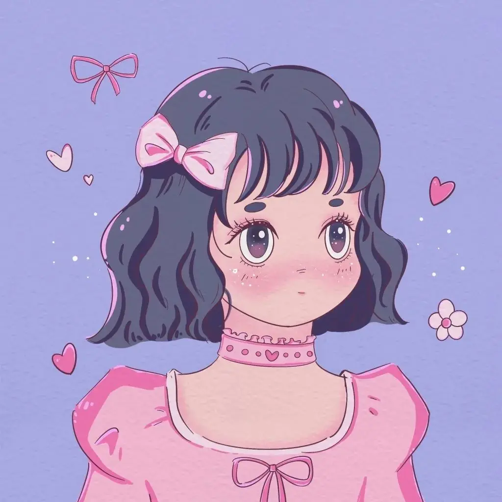 Portrait Diamond Painting Kit 5D DIY Full Square/Round Diamond Painting Cartoon Portrait Cute Girl Painting Home Decor Wall Art