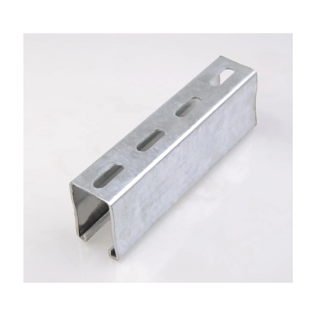 Factory supply hot dip galvanized strut slotted C channel steel Unistrut Channel with price list