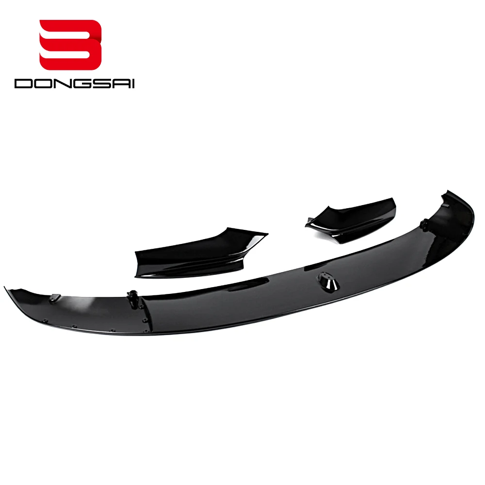 MP Style Gloss Black Front Bumper Chin Lip Front Spoiler Splitter for BMW 5 Series F10 520i 540i 2010-2016