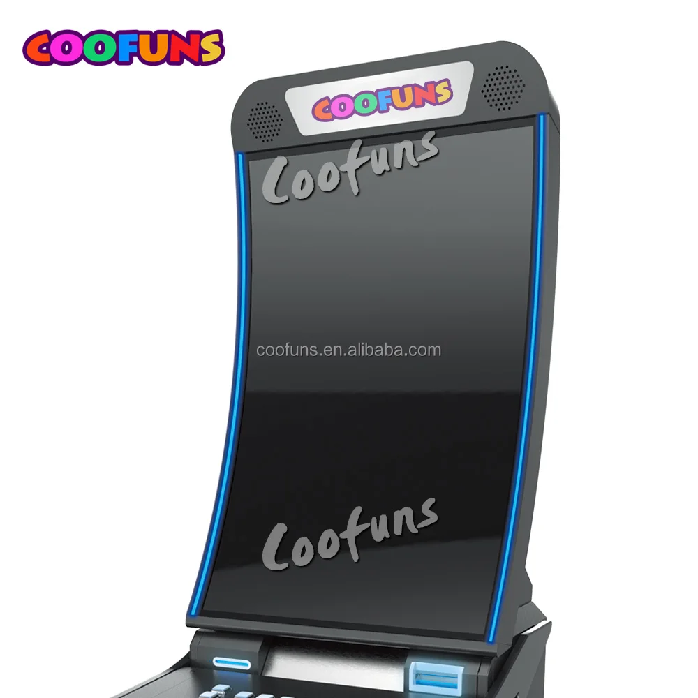 
Coofuns Custom Fusion 4 Curved Monitor Casino Slot Metal Cabinet Machine 