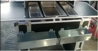 2022 Hot Sale Portable Flight case Customize Inner Design Mobile bar in  Indonesia