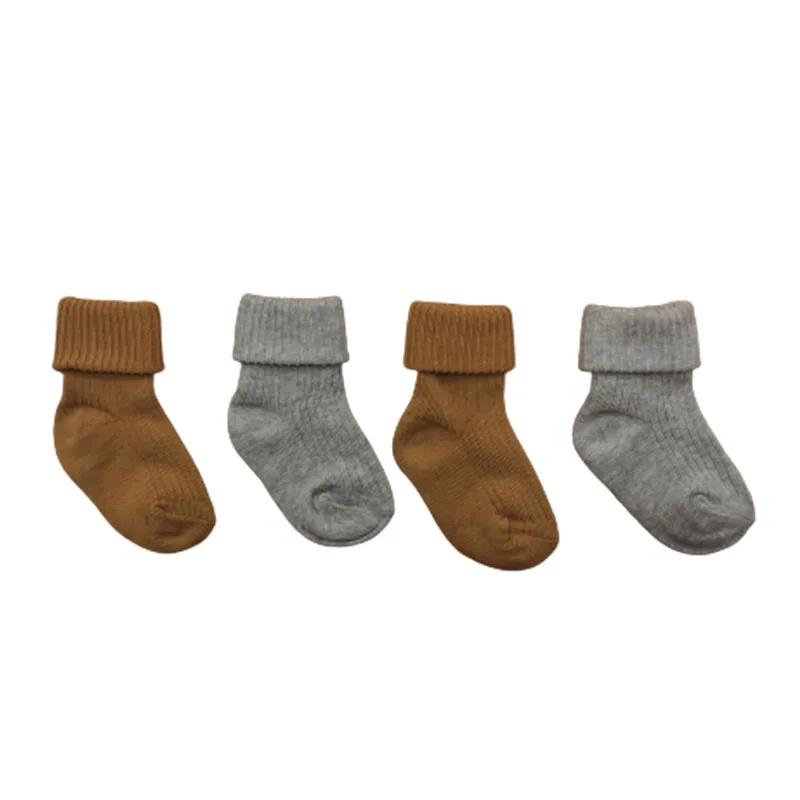 Wholesale High-quality Autumn  Winter Cotton Baby Socks Warm and Non Slip for Girl and Boy