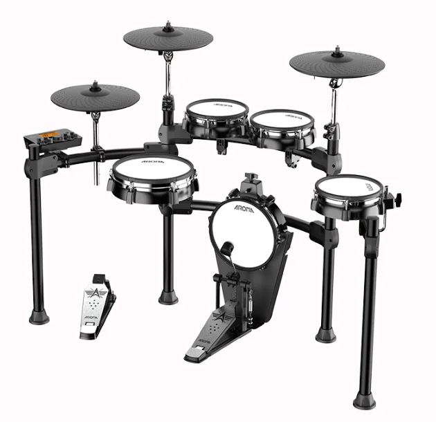 Factory directly sell Aroma brand professional TDX-15 electronic digital electric Drum set suit for beginner /adult/student