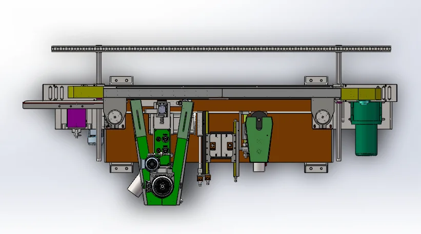 Automatic Woodworking Edge Sander Machine Customized High Power Vertical Polishing Sanding Machine For Wood