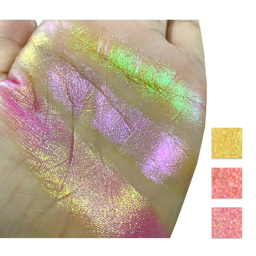 Fast shipping 9color Transparent Eyeshadow Palette Glitter Pearlescent Color Female Cosmetics eye shadow