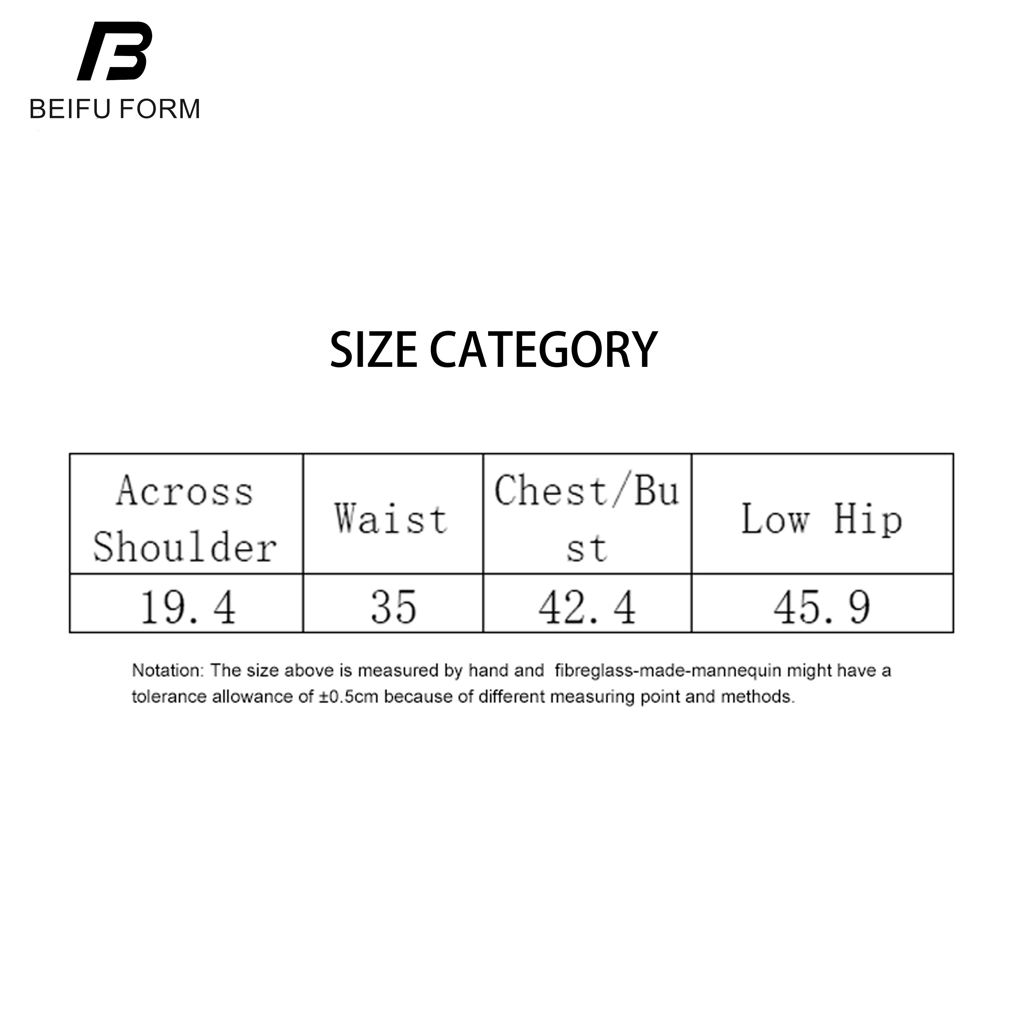 Beifuform mini  size mannequin French 1/2   dress form for tailor dummy half scale form manikin