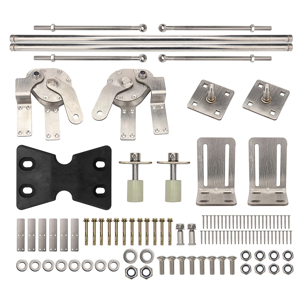 Swing Gate Automatic  Metal  Flexible  Bi-folding  Hardware Kit