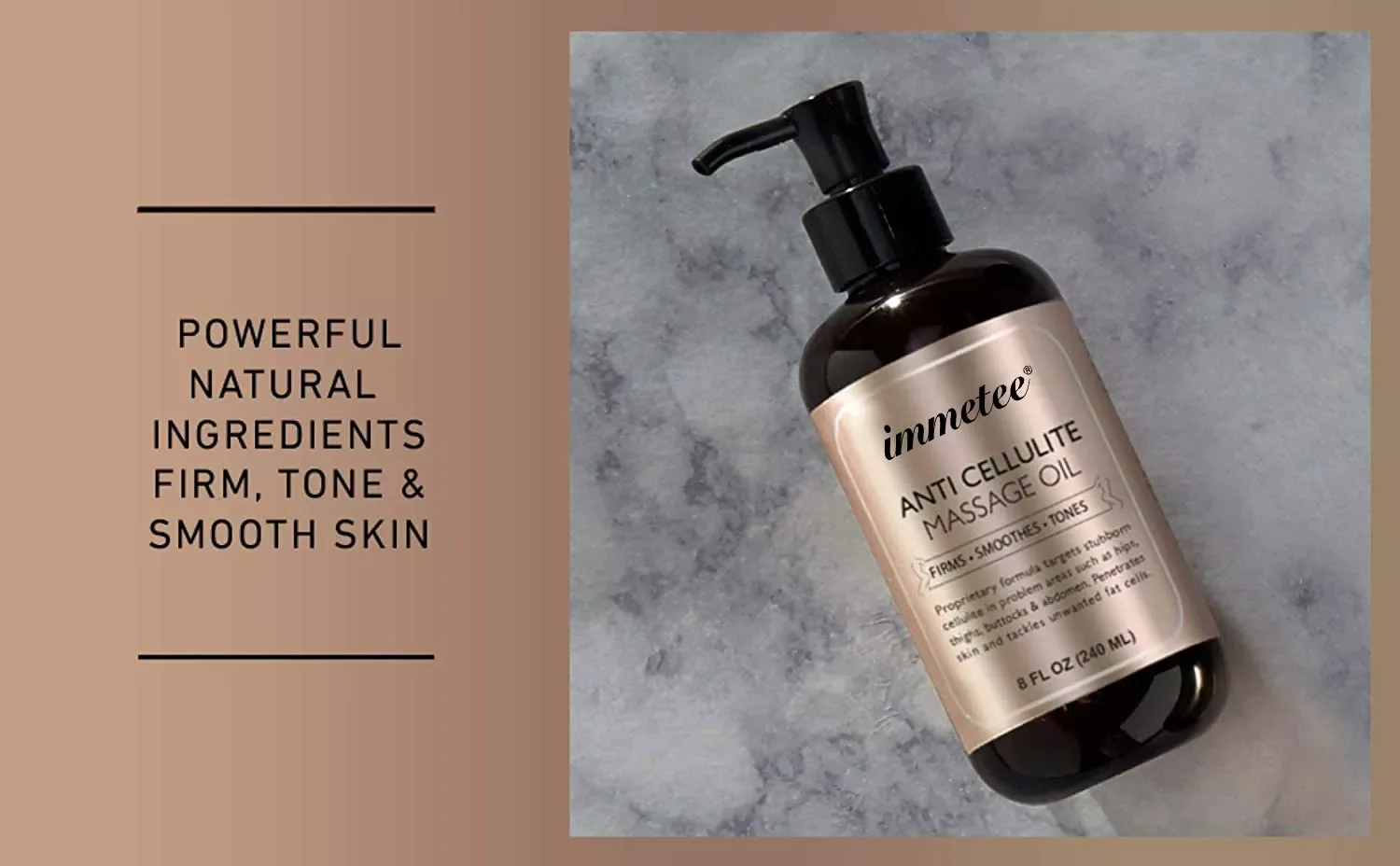 Immetee Private Label Herbal Slimming Oil Fat Burning Lipo Slimming Oil Firming Slimming Oil