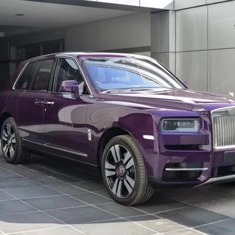 Multiple Car Body Paint Colors Change 1.52*18m Pvc Glossy Super Bright Twilight Violet Auto Vinyl Wrapping Sticker Film