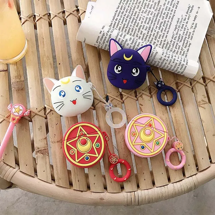 
Monn Cat For Sailor Moon Airpod Case For Case Airpod Sailor Moon For Airpods Case 