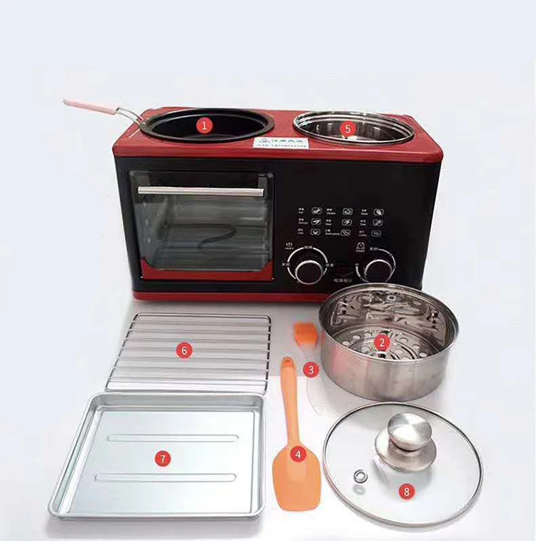 Kitchen Appliance Breakfast Machine Healthy Breakfast Multifunctional 4 in 1 Breakfast Makers Electric Machine for Household